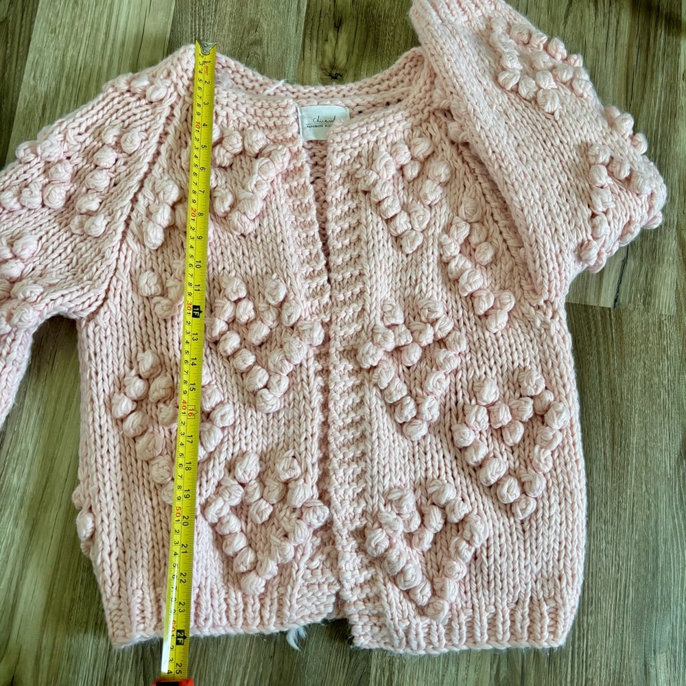 Chicwish Pink Knit Your Love Cardigan - Picture 8 of 10
